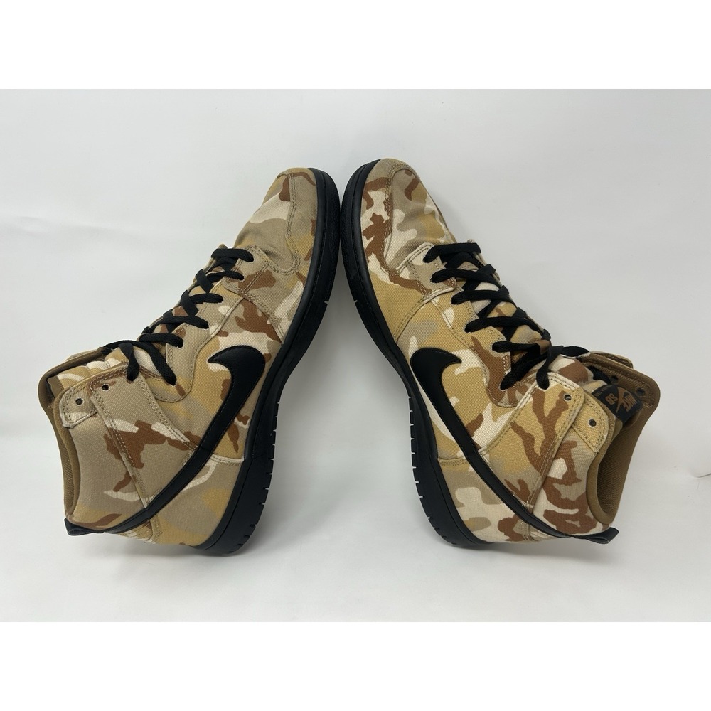 Size 11 - Nike Dunk Pro SB High Brown Camo - Picture 5 of 11